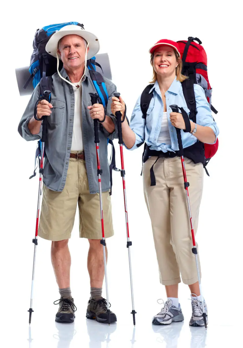 People hiking